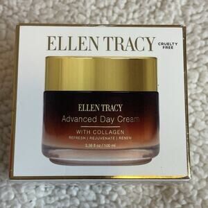 ELLEN TRACY Advanced Day Cream With Collagen - Refresh Rejuvenate Renew 3.38 oz